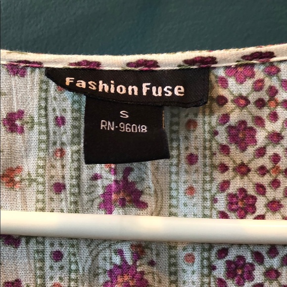 Flowered Blouse - Picture 2 of 3